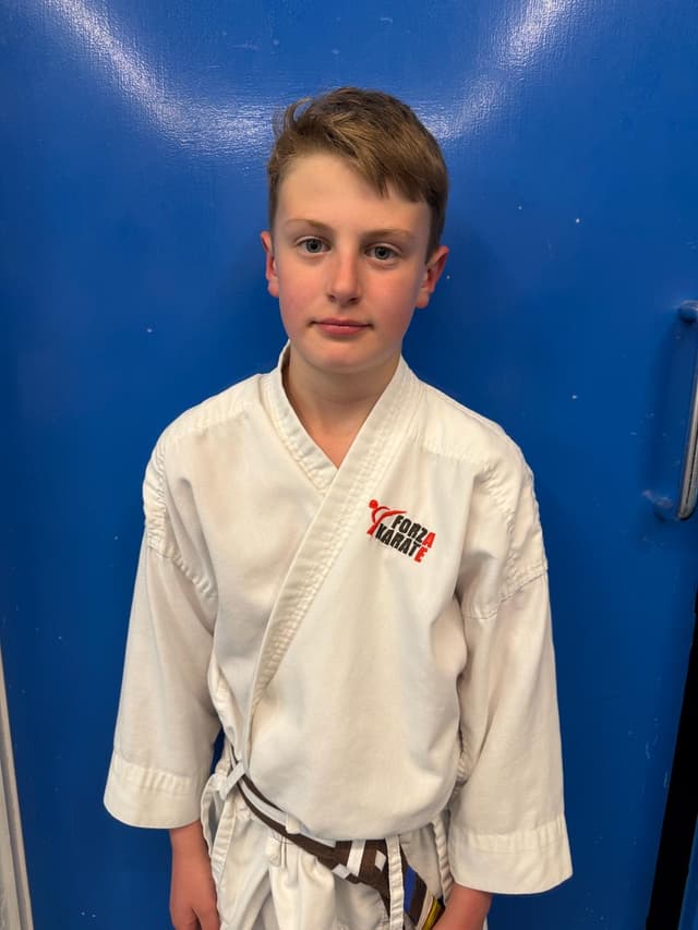 Kumite athlete