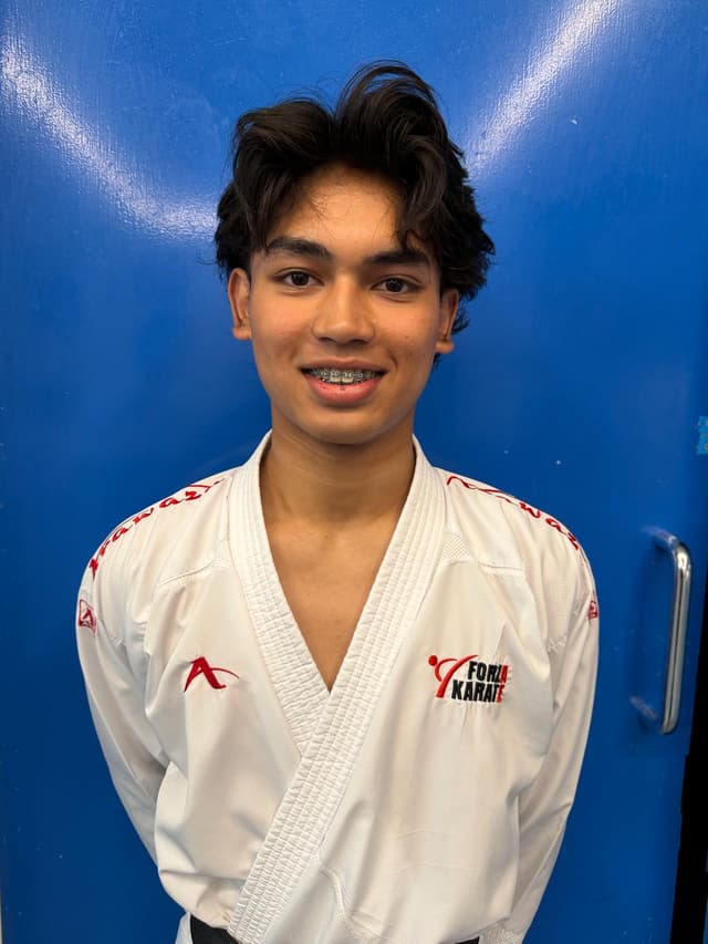 Kumite athlete