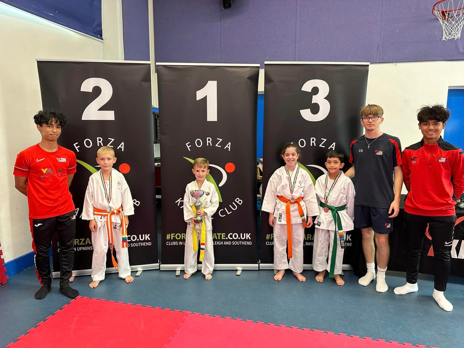 Division 2 3of3 Who Topped The Medal Table Forza Karate Club