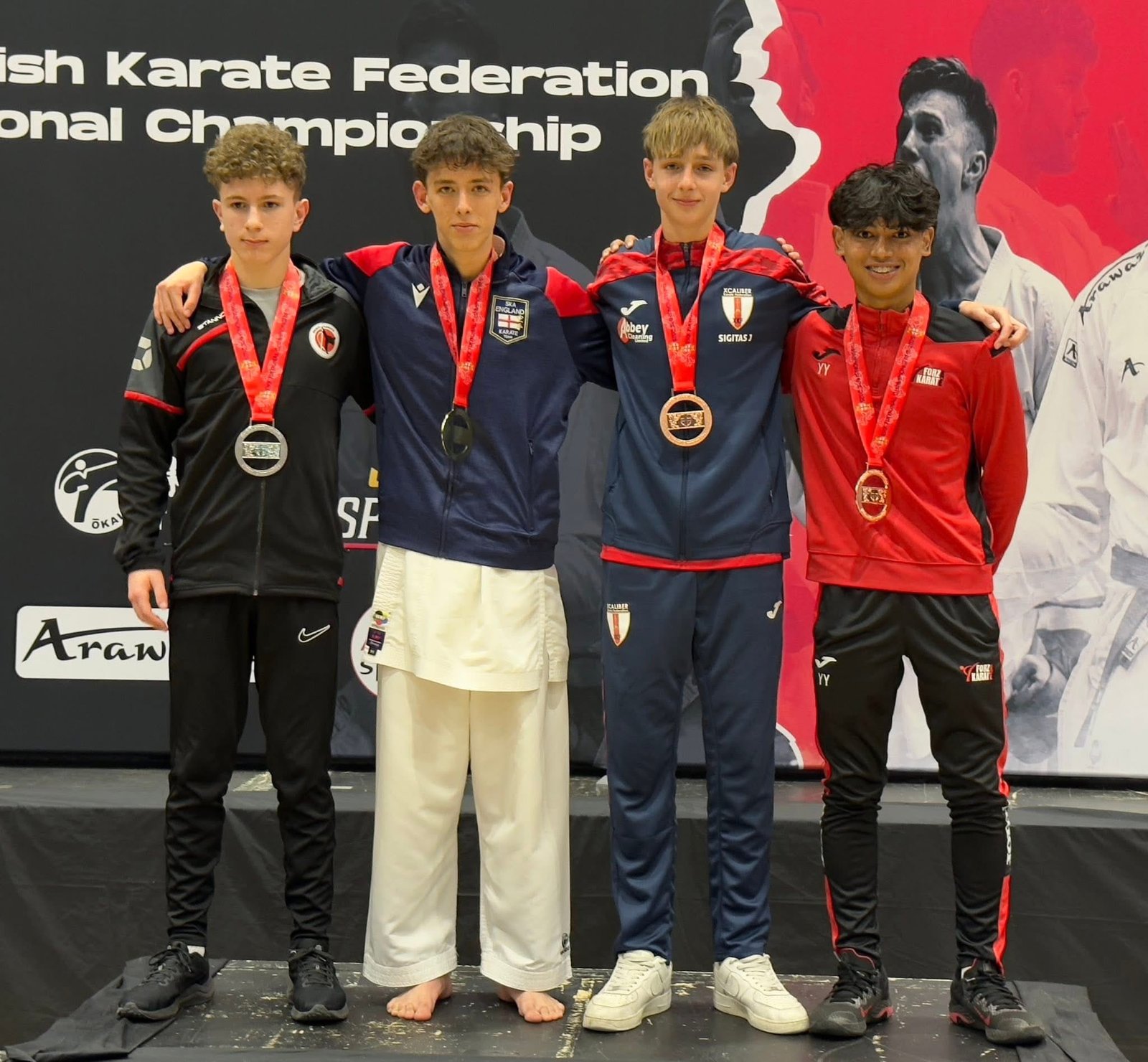 2 Bronze For Forza At The 2025 EKF Senior Championships Forza Karate Club