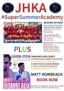 JHKA Summer Course & Matt Rombeaux Kumite