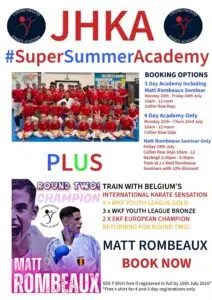 JHKA Summer Course & Matt Rombeaux Kumite