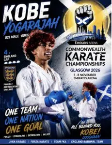 Kobe selected for 2026 Commonwealth Karate Championships – Scotland
